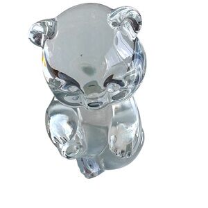 Bear Paperweight Figurine Retro Luxury Gift Nature Animal Home Decor Collector
